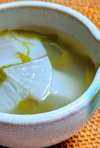 蘿蔔湯（ルォボータン）✿大根のスープ