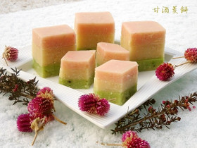甘酒菱餅羊羹