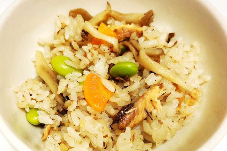 炊き込みごはん いわしの缶詰 レシピ 作り方 By みちゃん1003 クックパッド 簡単おいしいみんなのレシピが355万品