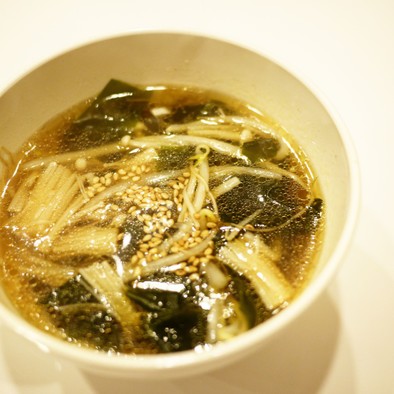 【節約レシピ】もやしの中華スープの写真
