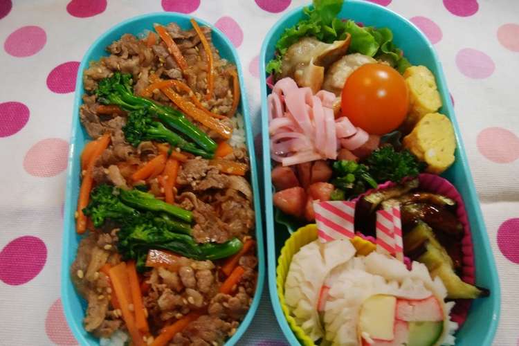 女子高校生毎日お弁当6 レシピ 作り方 By ぶーもぐだらぷりん クックパッド 簡単おいしいみんなのレシピが350万品
