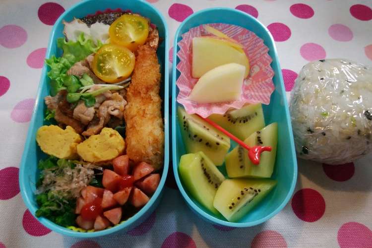 女子高校生毎日お弁当8 レシピ 作り方 By ぶーもぐだらぷりん クックパッド 簡単おいしいみんなのレシピが355万品
