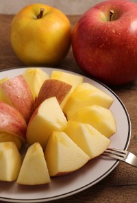 簡単！大きいリンゴの切り方