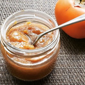 子供喜ぶ!オレンジの恵み!完熟柿ジャム!