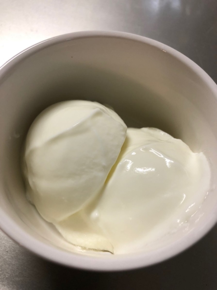 豆乳入りヨーグルト、おからパウダーonの画像