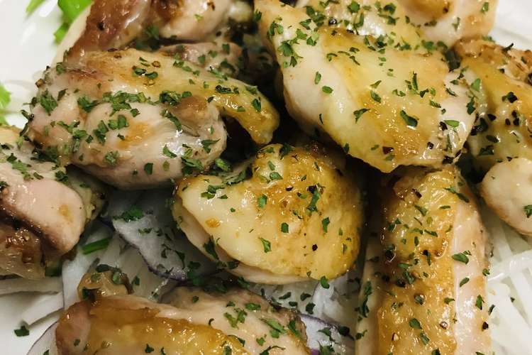 シンプル下味だけ 鶏もも肉の塩 胡椒炒め レシピ 作り方 By Bistromiti クックパッド 簡単おいしいみんなのレシピが376万品