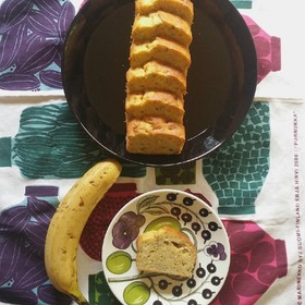 HMでしっとりバナナケーキ