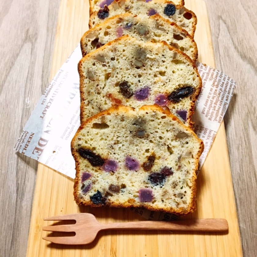 簡単なアップルフルーツケーキのレシピ