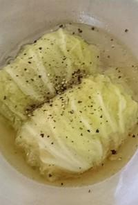 〈適量レシピ〉和風ロール白菜