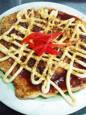 我が家のお好み焼き♪