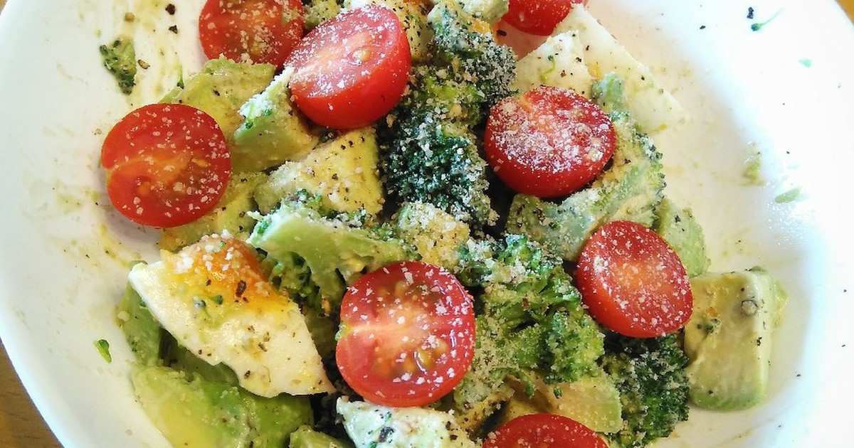 ケトアボカド卵サラダのレシピ