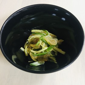 簡単副菜☆きゅうりと中華くらげの和え物☆