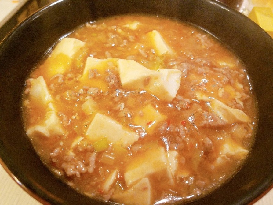 簡単＆醤油ベースな麻婆豆腐の画像