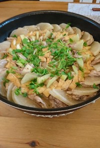 大根と豚肉のミルフィーユ鍋