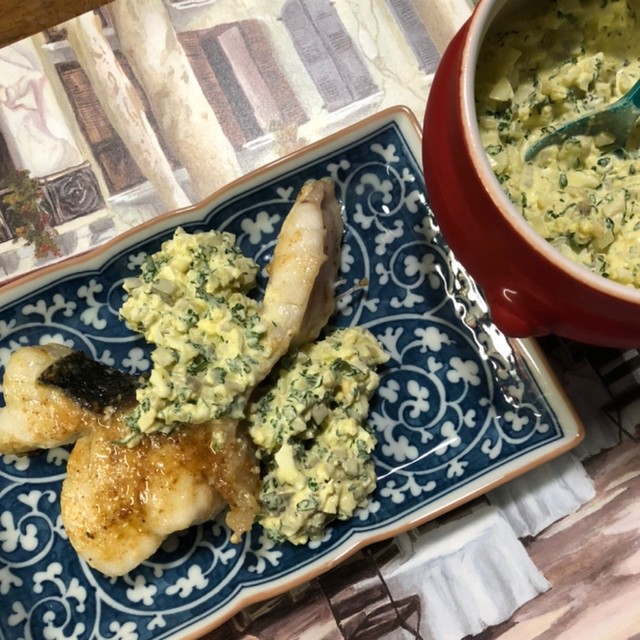 スズキのムニエルタルタルソースがけ レシピ 作り方 By Tai Tai クックパッド 簡単おいしいみんなのレシピが361万品