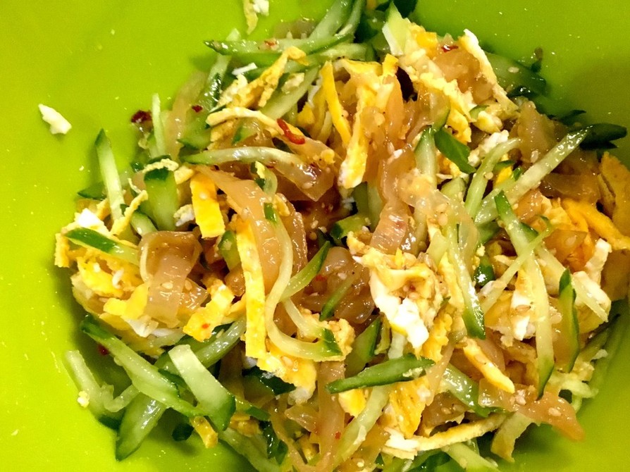 中華クラゲの簡単サラダの画像