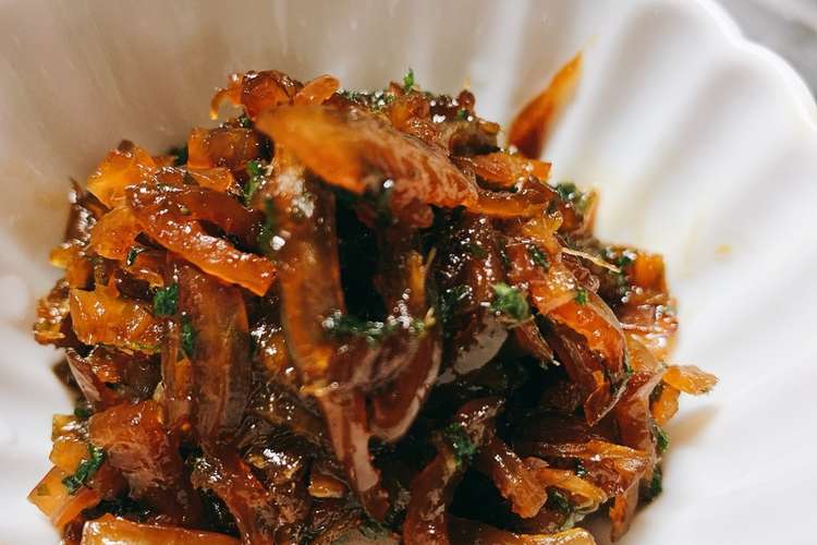 簡単大根と生姜の佃煮 大根の皮消費 レシピ 作り方 By 神庭ビス クックパッド 簡単おいしいみんなのレシピが356万品