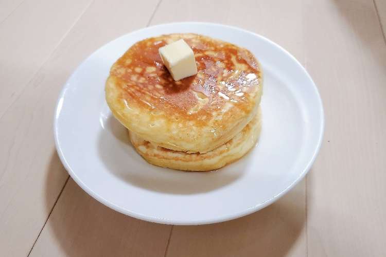 パッケージみたいな 分厚いパンケーキ レシピ 作り方 By Yuuuriika クックパッド 簡単おいしいみんなのレシピが350万品
