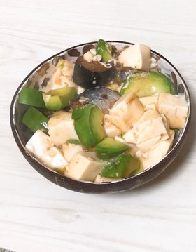 ランチに☆鯖缶で簡単ヘルシー丼