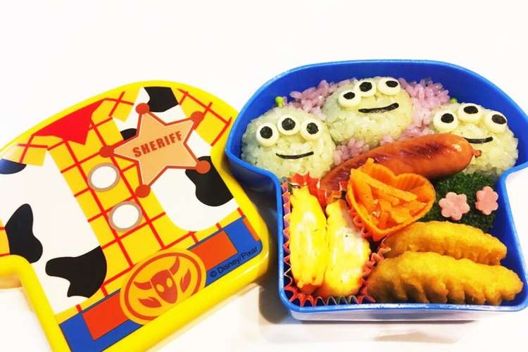 簡単 トイストーリー キャラ弁 レシピ 作り方 By クック8zwo3n クックパッド 簡単おいしいみんなのレシピが372万品