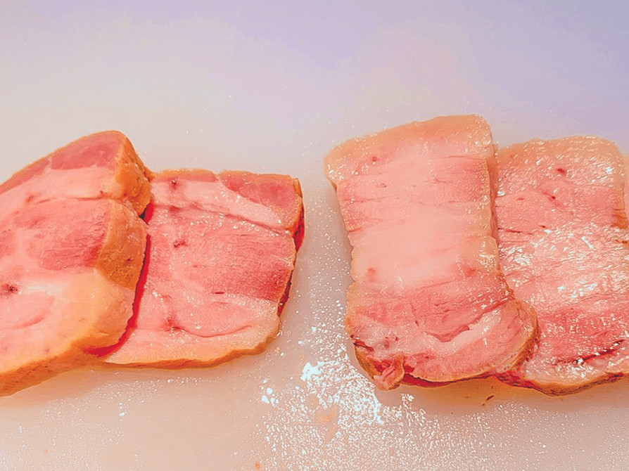 塩豚vs.調理後塩含ませ豚 比較実験の画像