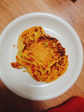豆腐のヘルシーお好み焼き