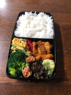中学生男子弁当☆20191128
