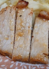 豚肉の味噌マヨネーズ焼き