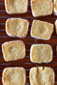 粉チーズの簡単クッキー