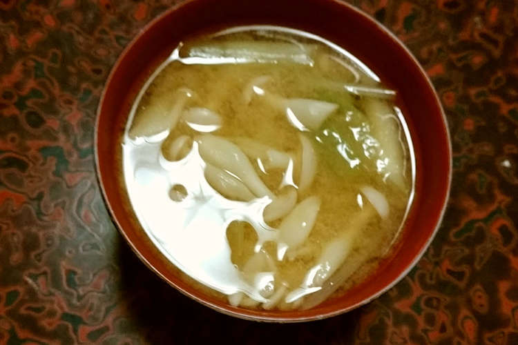 ブナピーとネギの味噌汁 レシピ 作り方 By Akicara クックパッド