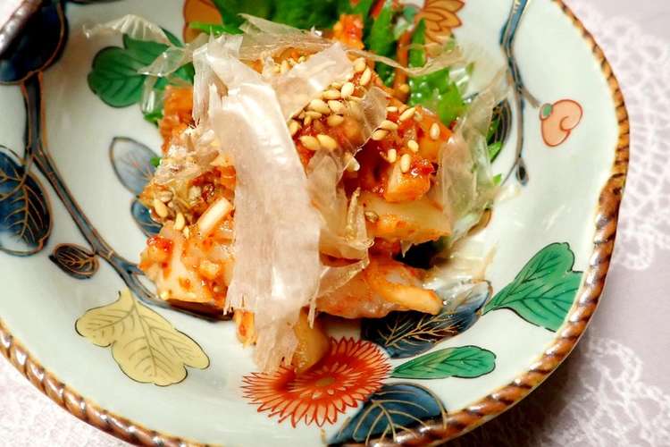 甘海老とキムチの和え物 レシピ 作り方 By Lliachloe クックパッド 簡単おいしいみんなのレシピが351万品