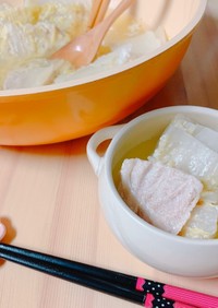 発酵☆塩麹入りミルフィーユ豆乳鍋