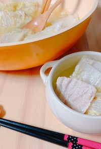 発酵☆塩麹入りミルフィーユ豆乳鍋