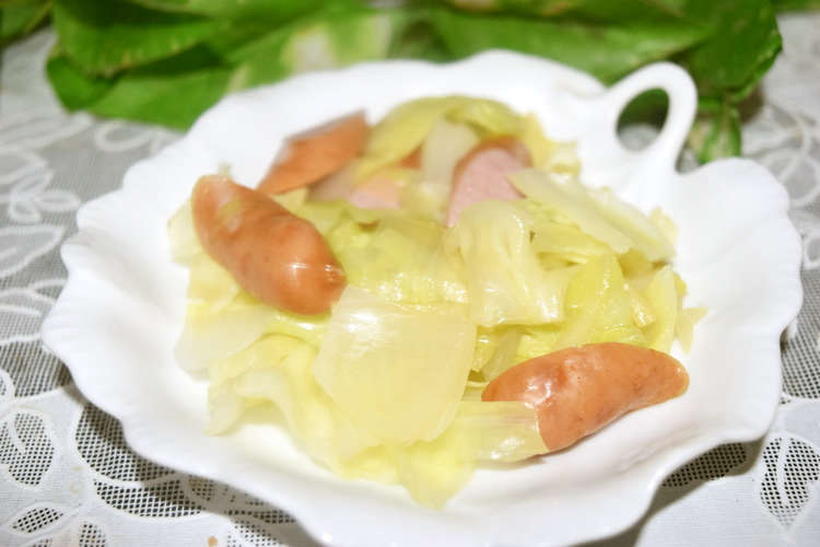 10分簡単 キャベツの温野菜 レシピ 作り方 By Mielle クックパッド 簡単おいしいみんなのレシピが352万品