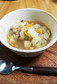 【ダイエット】野菜たっぷりコンソメスープ