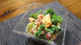 ブロッコリーのアーモンドサラダ