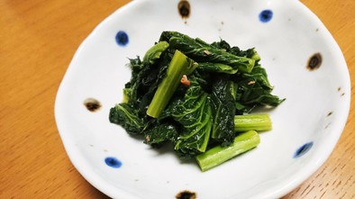 五月菜のアンチョビ炒めの写真