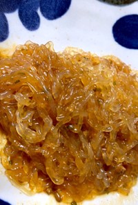 プチプチ海藻麺で麻婆春雨風