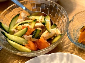 棒棒鶏風 サラダ