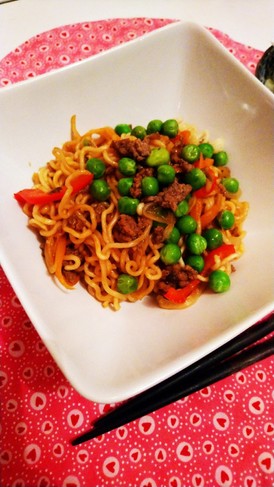 インスタントキムチ焼きそばっ!!?