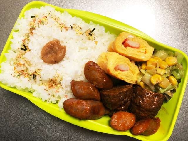 旦那弁当326 ハンバーグ弁当 レシピ 作り方 By のんのんノンタロス クックパッド