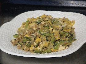 ゴーヤと豚肉の炒め物