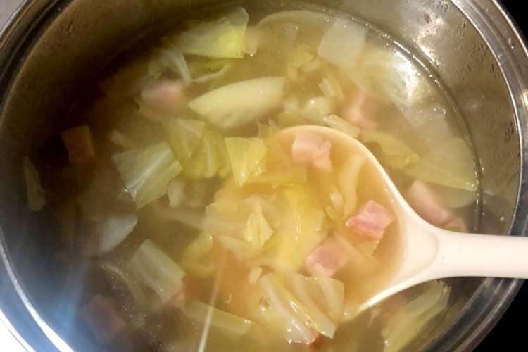 鶏ハムの残り汁でコンソメスープ レシピ 作り方 By Airyu0610 クックパッド 簡単おいしいみんなのレシピが359万品