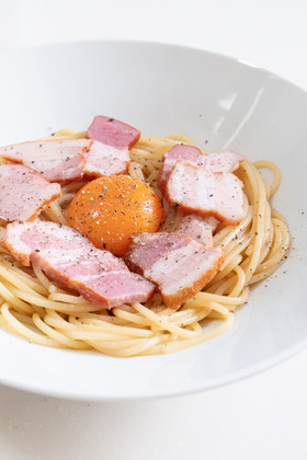 けんますさんインスパイア簡単カルボナーラ