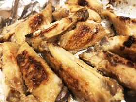漬け込み焼くだけ!手羽中レモン醤油焼き☆