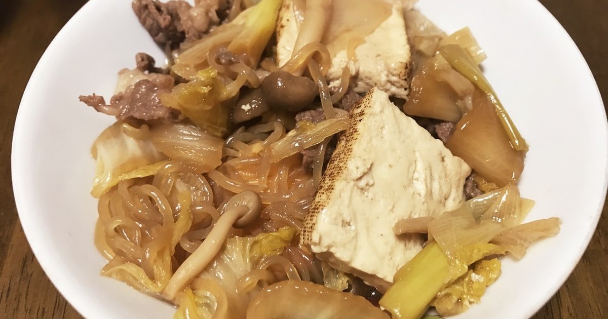 すき焼きのタレで肉豆腐 by 檸檬パン 【クックパッド】 簡単おいしいみんなのレシピが331万品