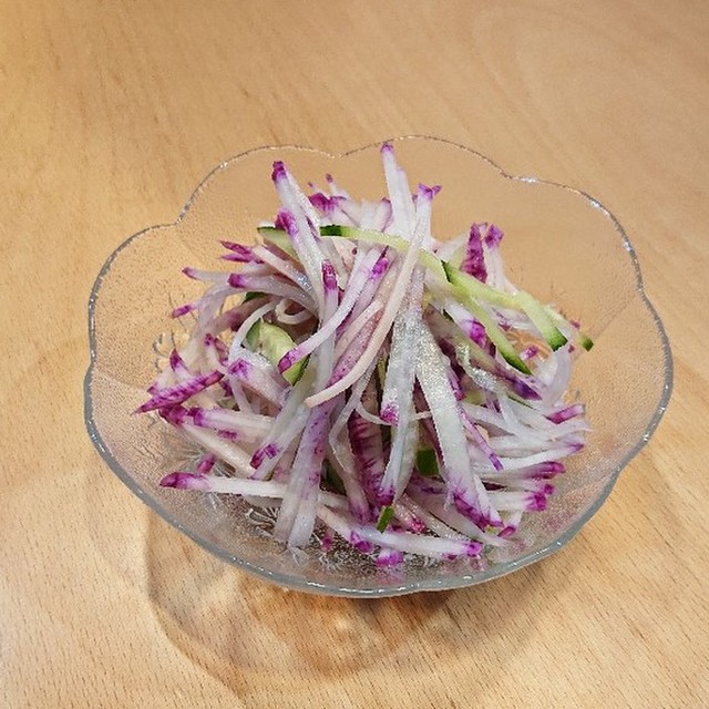 紫大根のサラダ レシピ 作り方 By きりんma クックパッド 簡単おいしいみんなのレシピが379万品