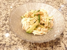 ささみセロリの梅サラダ~脂肪燃焼!~