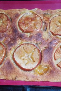 完熟柿の簡単アップルパイ