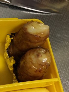 チーズちくわ肉巻き